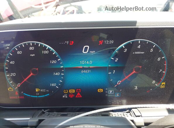 4JGFB4KE3LA031824 2020 MERCEDES-BENZ GLE 350 Red უკანა სავარძლების ხედი