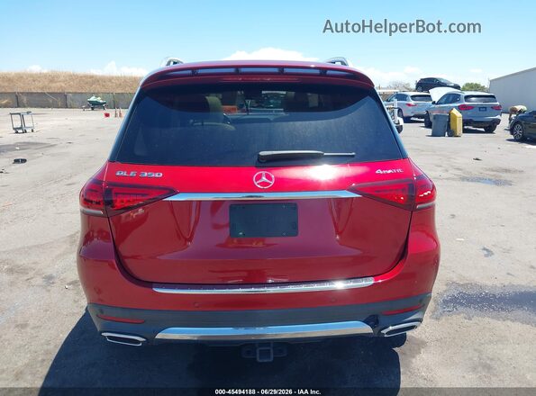 4JGFB4KE3LA031824 2020 MERCEDES-BENZ GLE 350 Red 