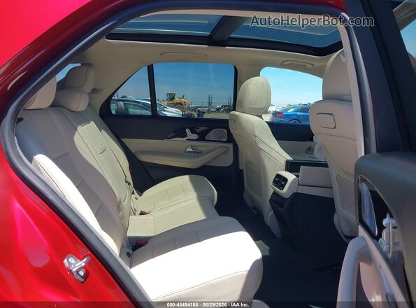 4JGFB4KE3LA031824 2020 MERCEDES-BENZ GLE 350 Red VIN კოდის სტიკერის ხედი