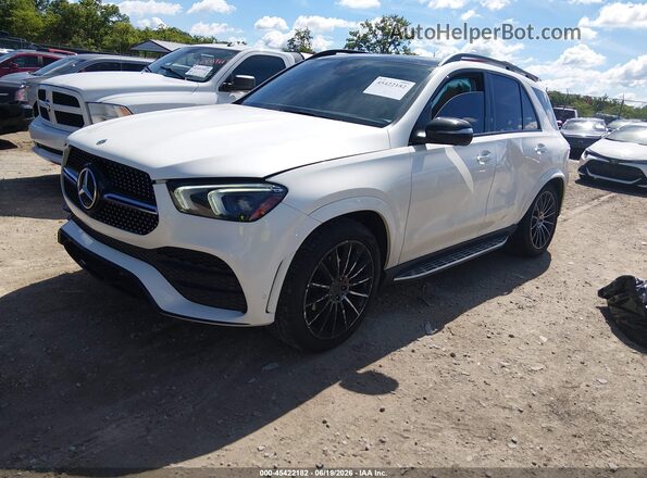 4JGFB4KE3MA440620 2021 MERCEDES-BENZ GLE 350 Blue Front left