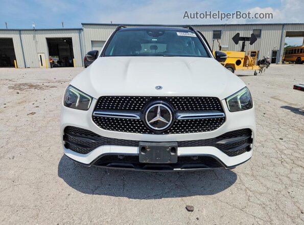 4JGFB4KE4MA436687 2021 MERCEDES-BENZ GLE White Դիմացի տեսք