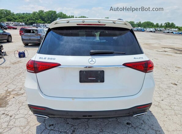 4JGFB4KE4MA436687 2021 MERCEDES-BENZ GLE White Հետևի տեսք