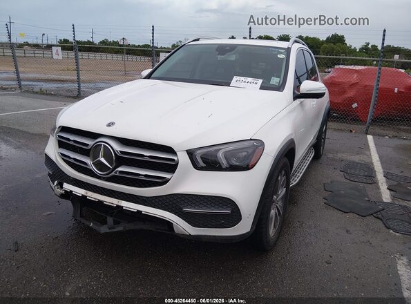 4JGFB4KE5LA076778 2020 MERCEDES-BENZ GLE 350 White Front left