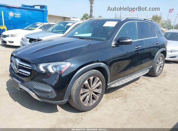 4JGFB4KE8LA073941 2020 MERCEDES-BENZ GLE 350 Черный Передняя левая четверть