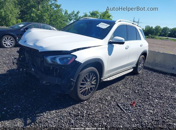 4JGFB4KEXNA689949 2022 MERCEDES-BENZ GLE 350 White Przód lewy
