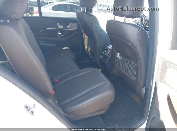 4JGFB4KEXNA689949 2022 MERCEDES-BENZ GLE 350 White Widok naklejki z numerem VIN