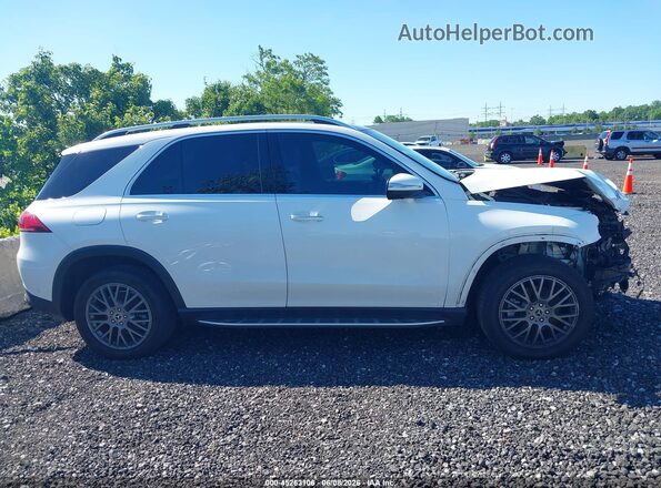 4JGFB4KEXNA689949 2022 MERCEDES-BENZ GLE 350 White Widok wnętrza z tyłu