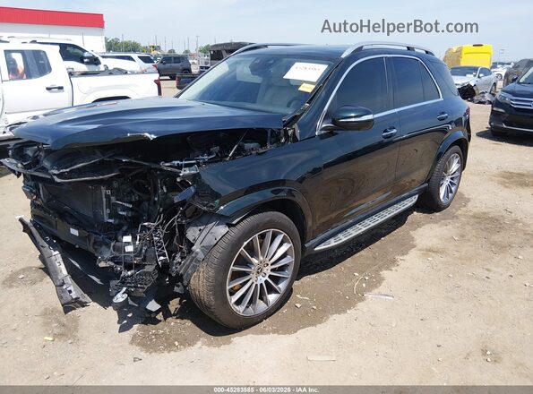 4JGFB5KB0MA561259 2021 MERCEDES-BENZ GLE 450 Green Առջևի ձախ երեք քառորդ տեսարան
