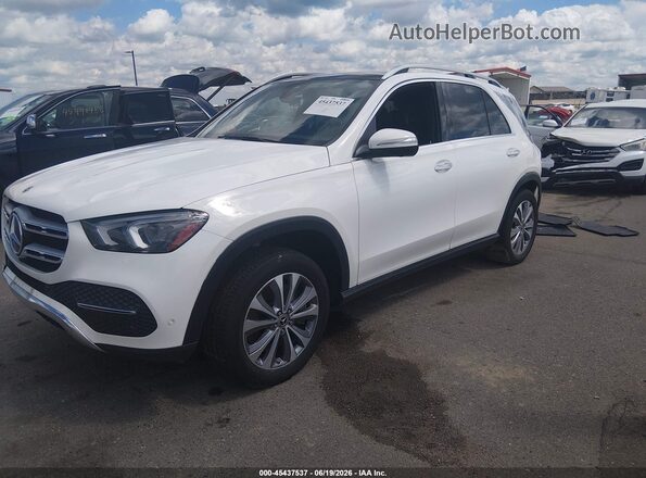 4JGFB5KB0NA641193 2022 MERCEDES-BENZ GLE 450 White წინა მარცხენა ხედი სამი მეოთხედიდან