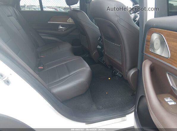 4JGFB5KB0NA641193 2022 MERCEDES-BENZ GLE 450 White VIN კოდის სტიკერის ხედი