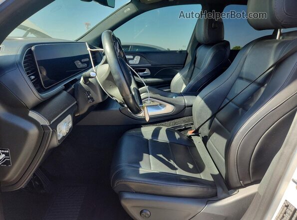 4JGFB5KB1LA021045 2020 MERCEDES-BENZ GLE White Vista interior delantera