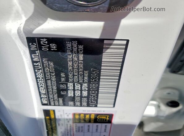 4JGFB5KB1RB153967 2024 MERCEDES-BENZ GLE White 