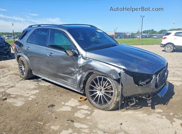 4JGFB5KB2LA033415 2020 MERCEDES-BENZ GLE Gray Передня права чверть