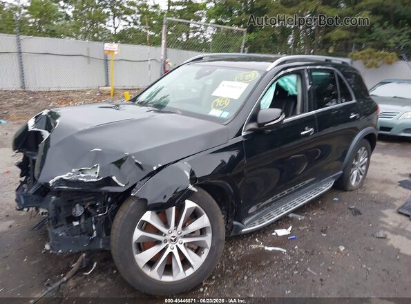 4JGFB5KB4LA005986 2020 MERCEDES-BENZ GLE 450 Черный Передняя левая четверть