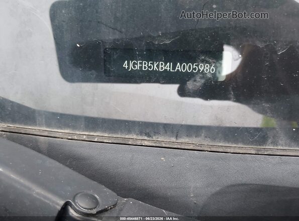 4JGFB5KB4LA005986 2020 MERCEDES-BENZ GLE 450 Черный 