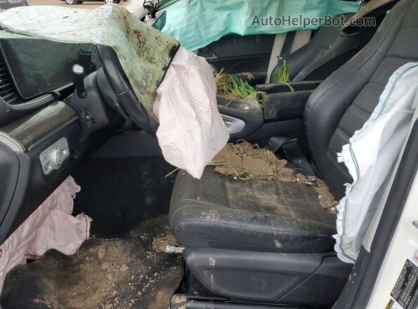 4JGFB5KB5MA373899 2021 MERCEDES-BENZ GLE Белый Вид салона спереди