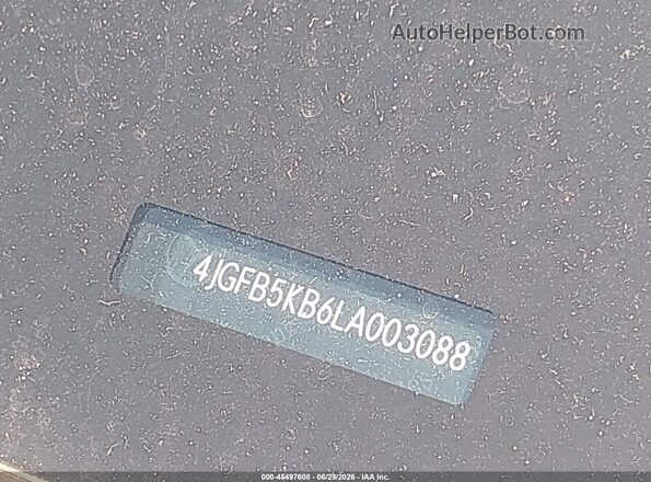 4JGFB5KB6LA003088 2020 MERCEDES-BENZ GLE 450 Black 