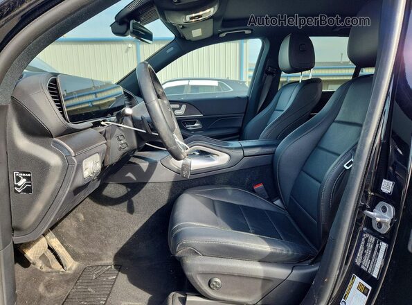 4JGFB5KB6MA407154 2021 MERCEDES-BENZ GLE Черный Вид салона спереди