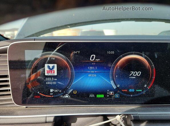 4JGFB5KB6MA407154 2021 MERCEDES-BENZ GLE Черный Вид щитка приборов
