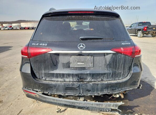 4JGFB5KB6MA407154 2021 MERCEDES-BENZ GLE Черный Вид сзади