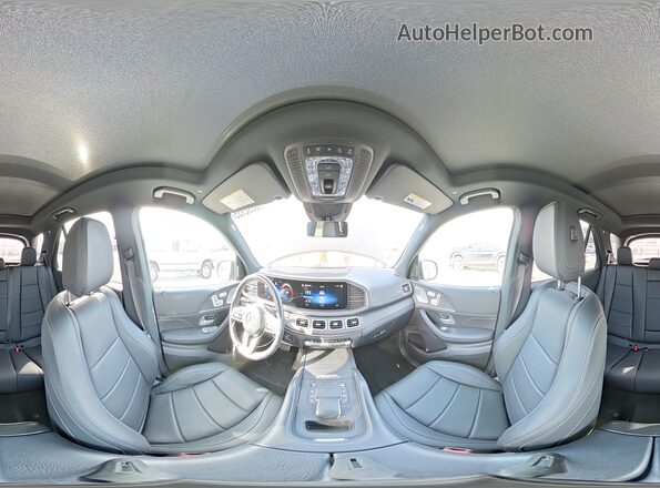 4JGFB5KB6MA407154 2021 MERCEDES-BENZ GLE Черный Панорамный вид салона 360°