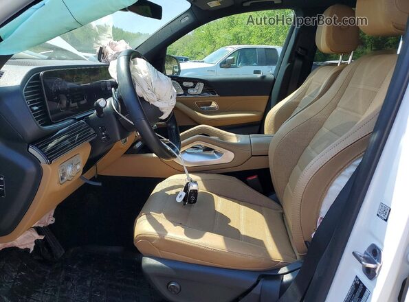4JGFB5KB9RB199465 2024 MERCEDES-BENZ GLE White Widok wnętrza z przodu
