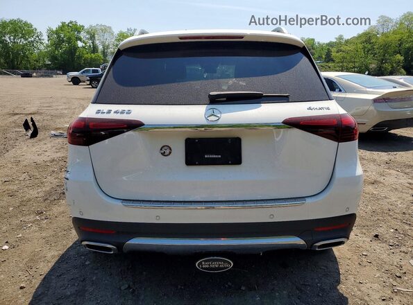 4JGFB5KB9RB199465 2024 MERCEDES-BENZ GLE White Widok z tyłu