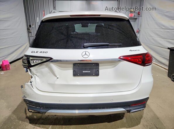 4JGFB5KBXMA533369 2021 MERCEDES-BENZ GLE White Հետևի տեսք
