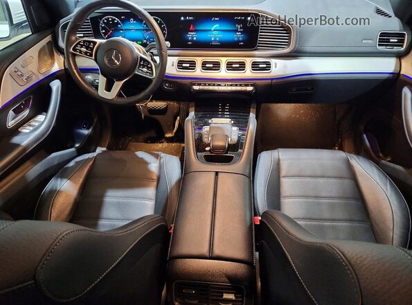 4JGFB5KBXMA533369 2021 MERCEDES-BENZ GLE White Առջևի վահանակի տեսք