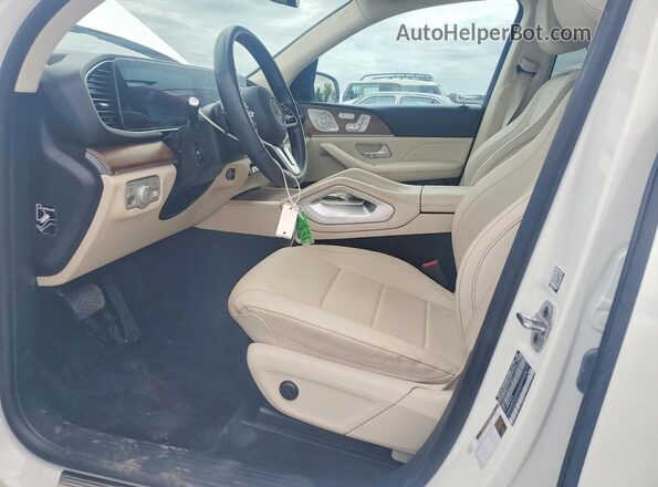 4JGFB5KBXNA749157 2022 MERCEDES-BENZ GLE Белый Вид салона спереди