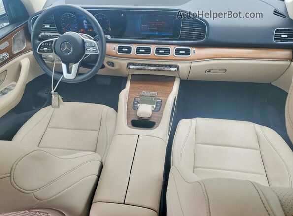 4JGFB5KBXNA749157 2022 MERCEDES-BENZ GLE Белый Вид панели приборов