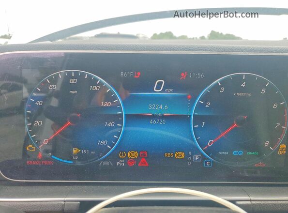 4JGFB5KBXNA749157 2022 MERCEDES-BENZ GLE Белый Вид щитка приборов