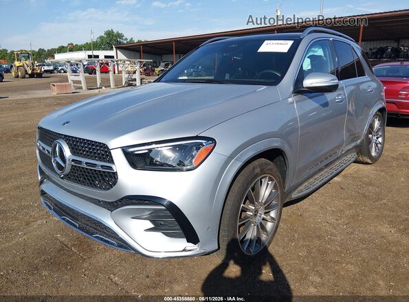 4JGFB5KE2RB171971 2024 MERCEDES-BENZ GLE 450 Silver Առջևի ձախ երեք քառորդ տեսարան
