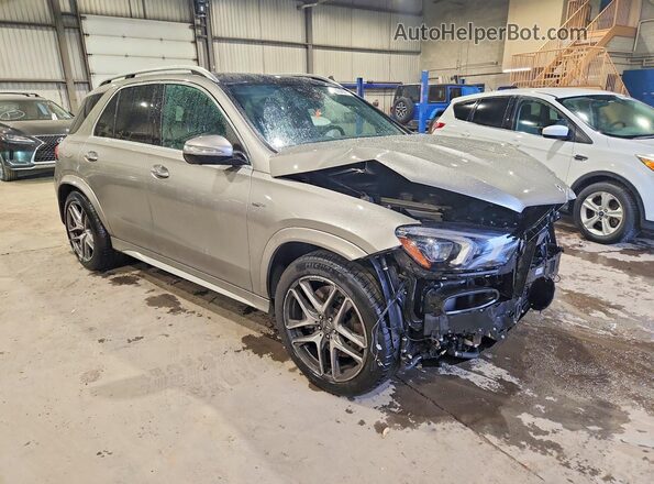 4JGFB6BB8MA544294 2021 MERCEDES-BENZ GLE Gray Передня права чверть
