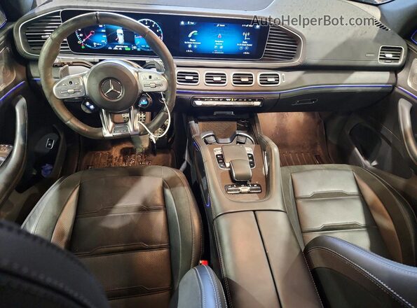 4JGFB6BB8MA544294 2021 MERCEDES-BENZ GLE Gray Вид панелі приладів
