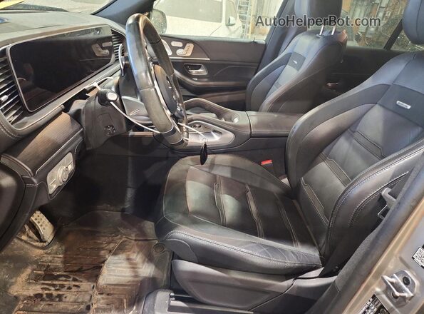 4JGFB6BB8MA544294 2021 MERCEDES-BENZ GLE Gray Вид салону спереду