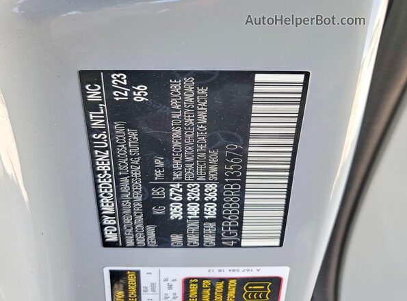 4JGFB6BB8RB135679 2024 MERCEDES-BENZ GLE Gray 