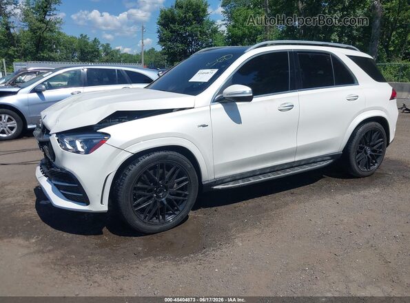 4JGFB6BBXMA526654 2021 MERCEDES-BENZ AMG GLE 53 White Vista tres cuartos delantera izquierda