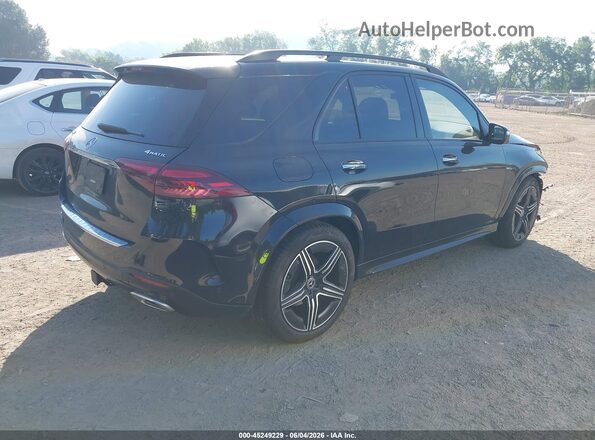 4JGFB8FB2SB357582 2025 MERCEDES-BENZ GLE 580 Black უკანა მარჯვენა