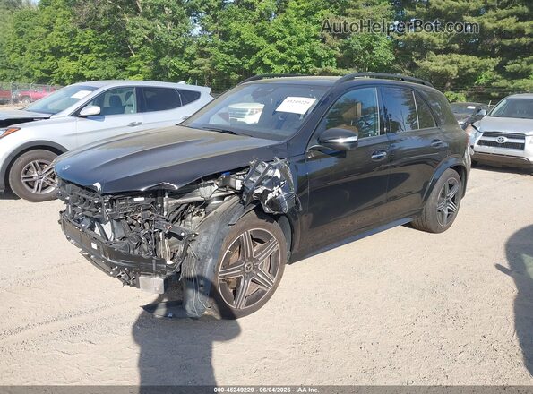 4JGFB8FB2SB357582 2025 MERCEDES-BENZ GLE 580 Black წინა მარცხენა ხედი სამი მეოთხედიდან