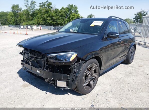 4JGFB8FB9RB131467 2024 MERCEDES-BENZ GLE 580 Black Առջևի ձախ երեք քառորդ տեսարան