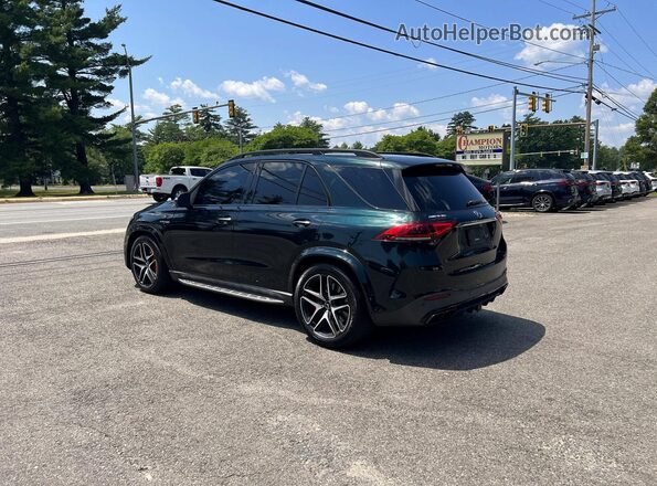 4JGFB8KB5MA445136 2021 MERCEDES-BENZ GLE Green Trasero derecho