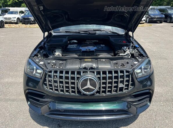 4JGFB8KB5MA445136 2021 MERCEDES-BENZ GLE Green Vista del salpicadero