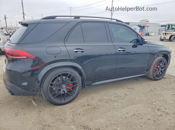 4JGFB8KB9MA525393 2021 MERCEDES-BENZ GLE Black Tył prawy