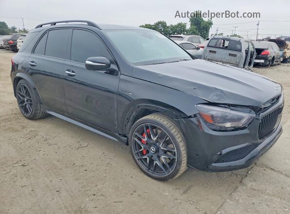 4JGFB8KB9MA525393 2021 MERCEDES-BENZ GLE Black Przód prawy
