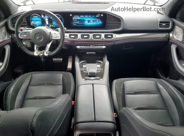 4JGFB8KB9MA525393 2021 MERCEDES-BENZ GLE Black Widok deski rozdzielczej
