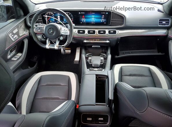 4JGFB8KBXNA820097 2022 MERCEDES-BENZ GLE Black წინა პანელის ხედი