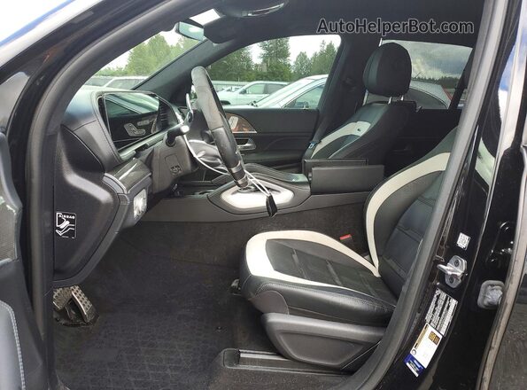 4JGFB8KBXNA820097 2022 MERCEDES-BENZ GLE Black წინა სალონის ხედი