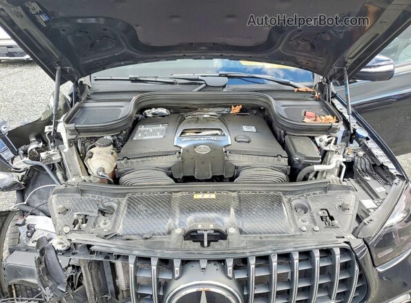 4JGFB8KBXNA820097 2022 MERCEDES-BENZ GLE Black ძრავის განყოფილების ხედი