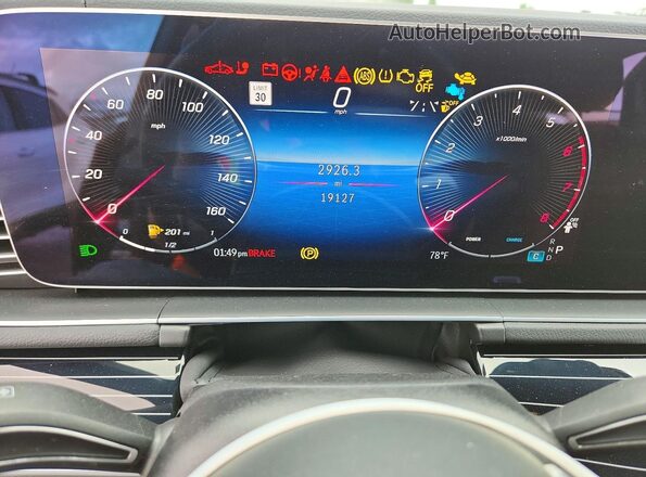 4JGFD5KB8SB420912 2025 MERCEDES-BENZ GLE Black ხელსაწყოთა პანელის ხედი